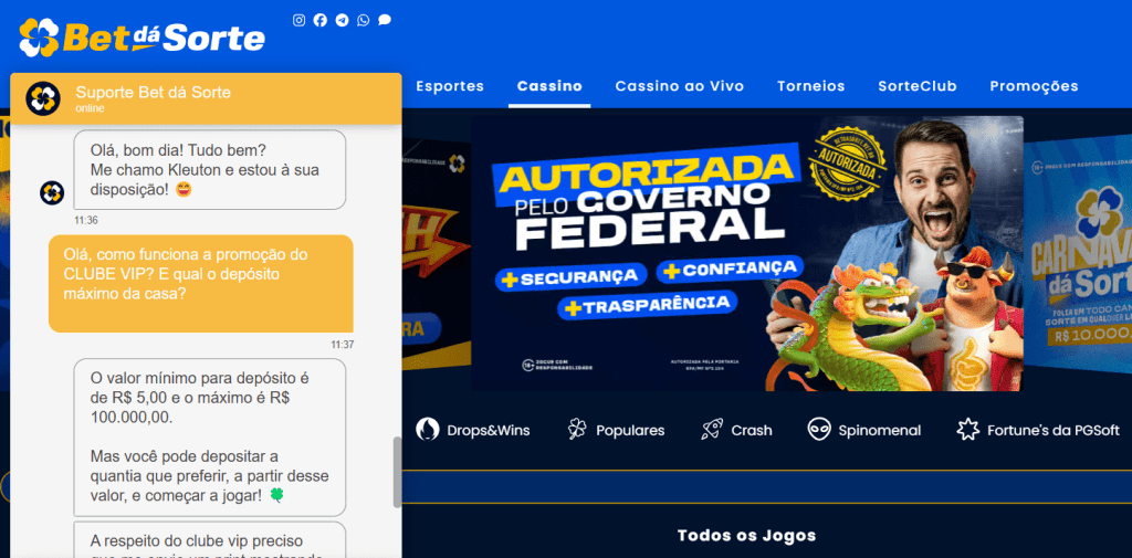bet da sorte e confiável