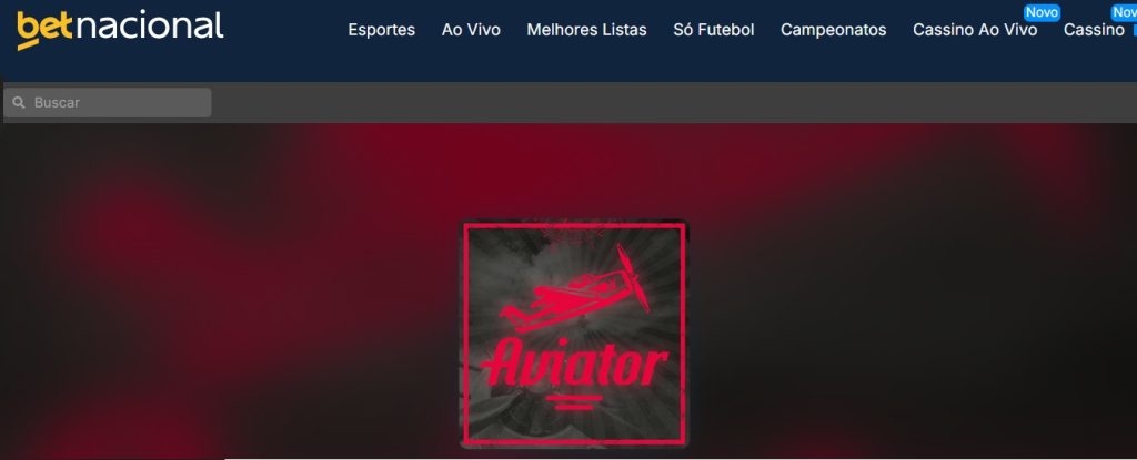 Site da betnacional com o jogo aviator para uma aposta de 10 reais ou menos